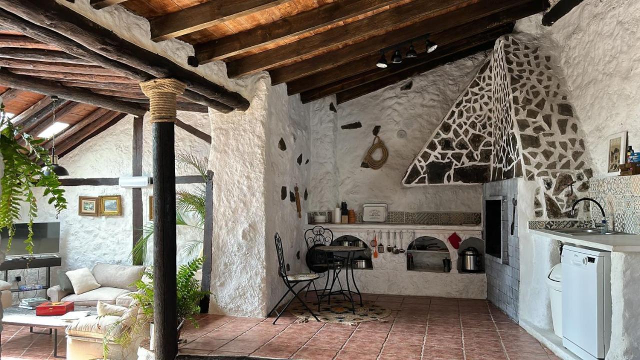 Casa Mara Casa Rural Con Terraza, Barbacoa Y Vistas Al Teide El Tanque Luaran gambar